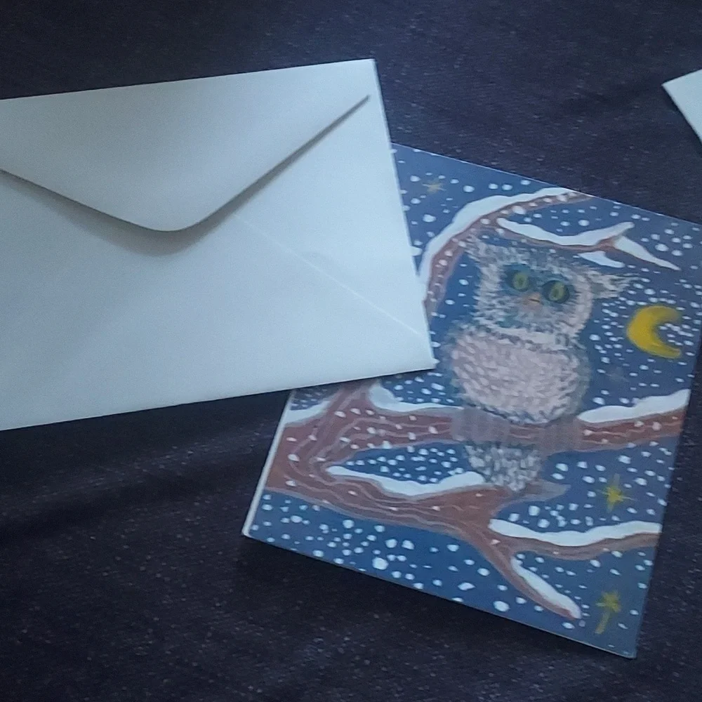 HAPPY holidays , joyeux noel , feriados felines,  beautiful card with envlope - Picture 7 of 7